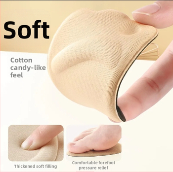 Priekinės dalies padukas aukštakulniams su atminties įdėklu – priešslizinis, skausmo malšinimas