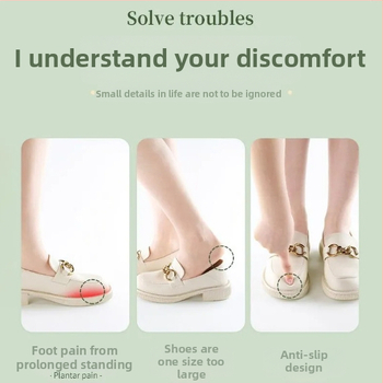 Priekinės dalies padukas aukštakulniams su atminties įdėklu – priešslizinis, skausmo malšinimas