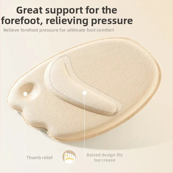 Priekinės dalies padukas aukštakulniams su atminties įdėklu – priešslizinis, skausmo malšinimas