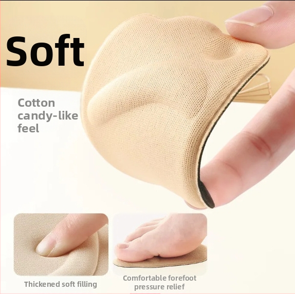 Priekšējās daļas paliktnis augstā papēža kurpēm ar atmiņas zolīti – pretslīdēšana, sāpju mazināšana