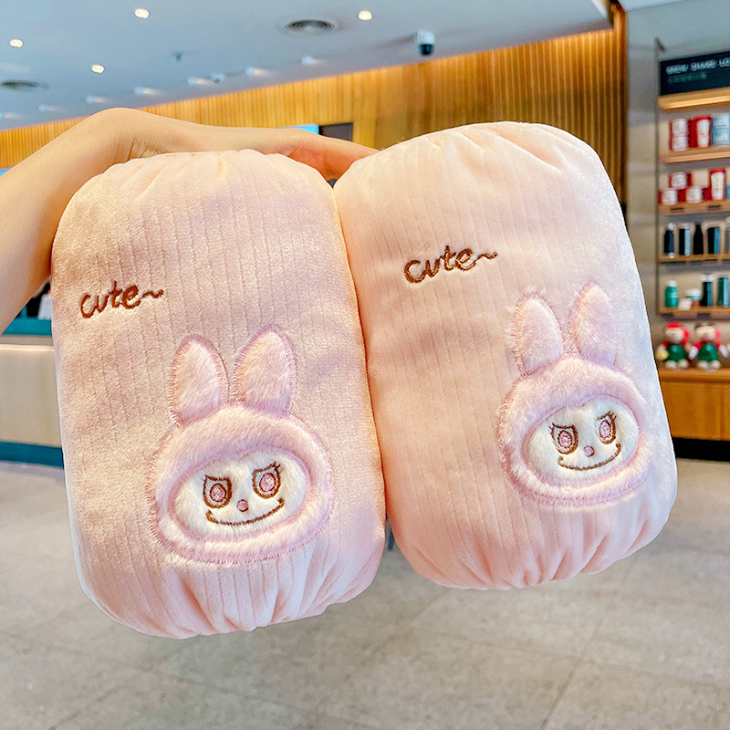 Vaikų rankovių apsauginiai dangteliai – nuo nešvarumų, flanelės pamušalas, siuvinėjimas, karikatūros raštas, amžius 1–8 metai