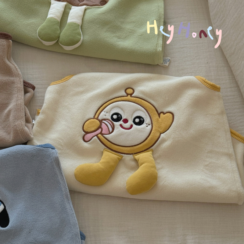 Sac de dormit pentru copii, fără mâneci, vestă pentru iarnă-toamnă, model desen animat, țesătură poliester, umplere 94% poliester și 6% spandex