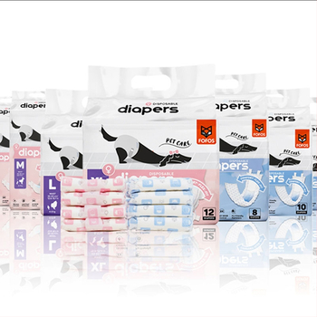 Suņu higiēnas autiņi ar bieziem absorbējošiem paliktņiem urīnizvadei – neauduma materiāls – ikdienas lietošanai, ceļojumiem, vairākām dzīvniekiem