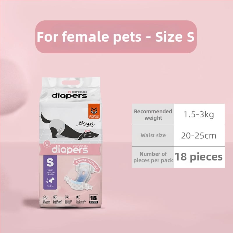 Suņu higiēnas autiņi ar bieziem absorbējošiem paliktņiem urīnizvadei – neauduma materiāls – ikdienas lietošanai, ceļojumiem, vairākām dzīvniekiem