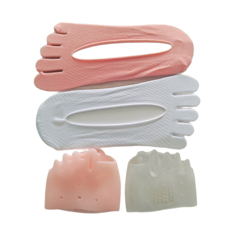 Priekinė pėdos pagalvėlė – valties kojinės formos, Hallux valgus apsauga, prakaitą sugeriantis įdėklas, visoms metų laikams