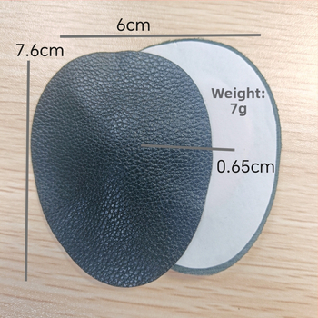 PU odinė priekinė pėdos pagalvėlė metatarzinei sričiai – prekės kodas 049 Leather Forefoot Pad – lipnus gelinis galas, anti-slip, minkštas smūgių sugėrimas, kasdienėms batams