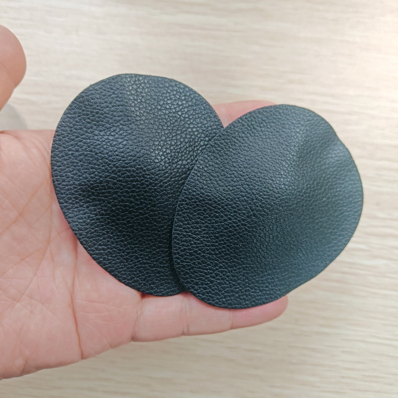 PU кожена предно-стъпална подложка за метатарзална зона – код на продукта 049 Leather Forefoot Pad – самозалепваща гел основа, против изплъзване, омекотяване на ударите, за ежедневни обувки