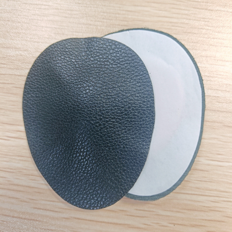 PU odinė priekinė pėdos pagalvėlė metatarzinei sričiai – prekės kodas 049 Leather Forefoot Pad – lipnus gelinis galas, anti-slip, minkštas smūgių sugėrimas, kasdienėms batams