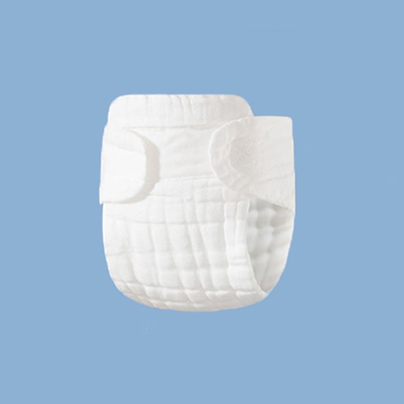 Beebi puuvillased gauze mähkmed püksid – ühekordsed, pestav, hingav treeningpüksid 0–12 kuud