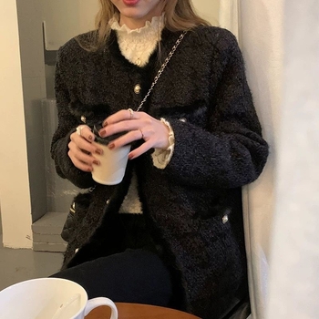 Top din dantelă pentru femei, mărime mare, fără mâneci, guler semi-înalt, model brodat perforat, material viscoză, croială oversized, căptușeală fleece pentru toamnă-iarna.