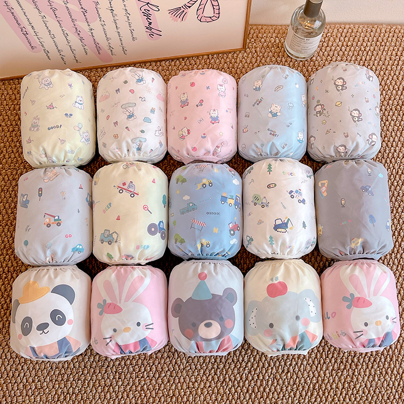 Bērnu piedurkņu aizsargi ar karikatūras rakstu, pret netīrumiem ziemai