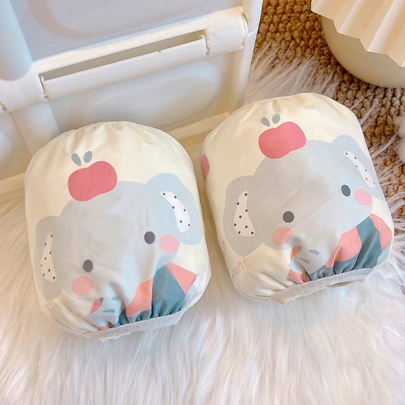 Bērnu piedurkņu aizsargi ar karikatūras rakstu, pret netīrumiem ziemai