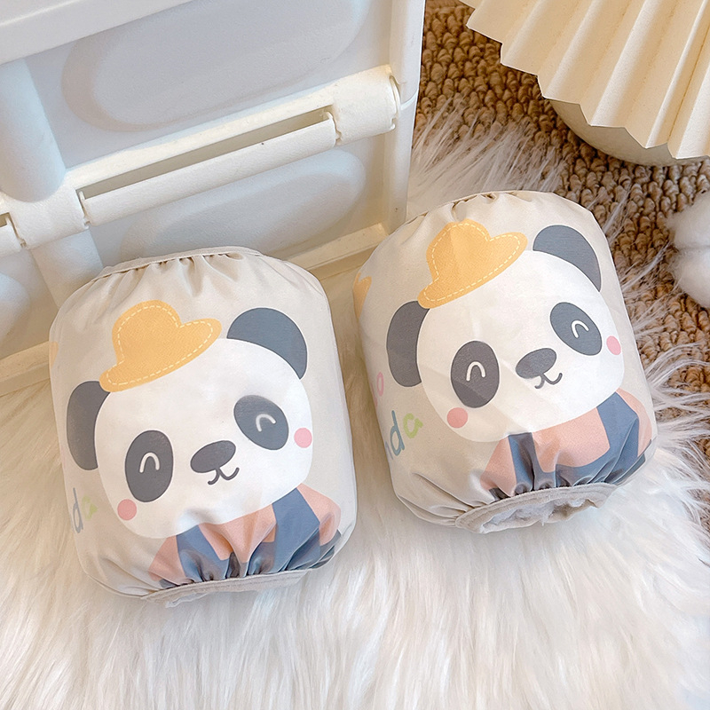 Bērnu piedurkņu aizsargi ar karikatūras rakstu, pret netīrumiem ziemai