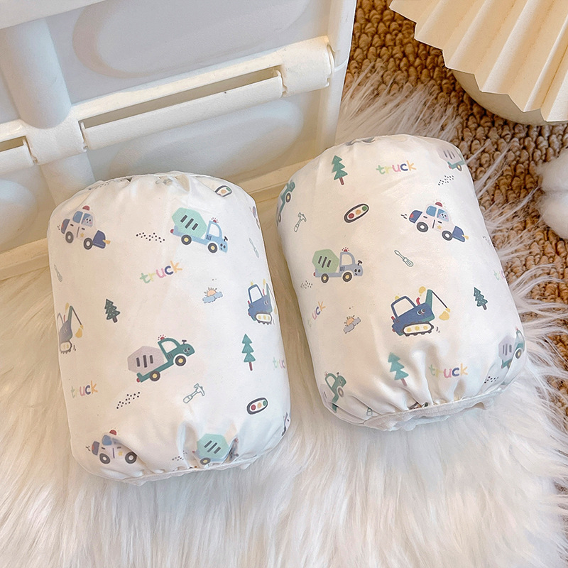 Bērnu piedurkņu aizsargi ar karikatūras rakstu, pret netīrumiem ziemai