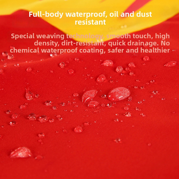 Vaikų vandeniui atsparus viengubas kombinezonas su ilgomis rankovėmis, animacinio piešinio raštas, 100% poliesteris, prekinis ženklas Anbei Child, saugos klasė A