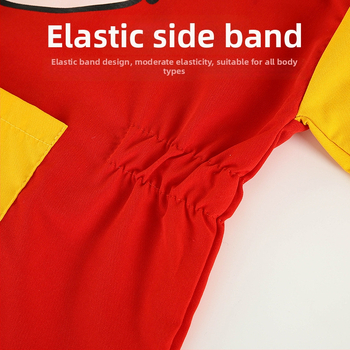 Vaikų vandeniui atsparus viengubas kombinezonas su ilgomis rankovėmis, animacinio piešinio raštas, 100% poliesteris, prekinis ženklas Anbei Child, saugos klasė A