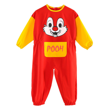 Gyermekeknek szóló vízálló egyrészes overál hosszú ujjú, rajzfilm mintával, 100% poliészter, Anbei Child márka, biztonsági osztály A