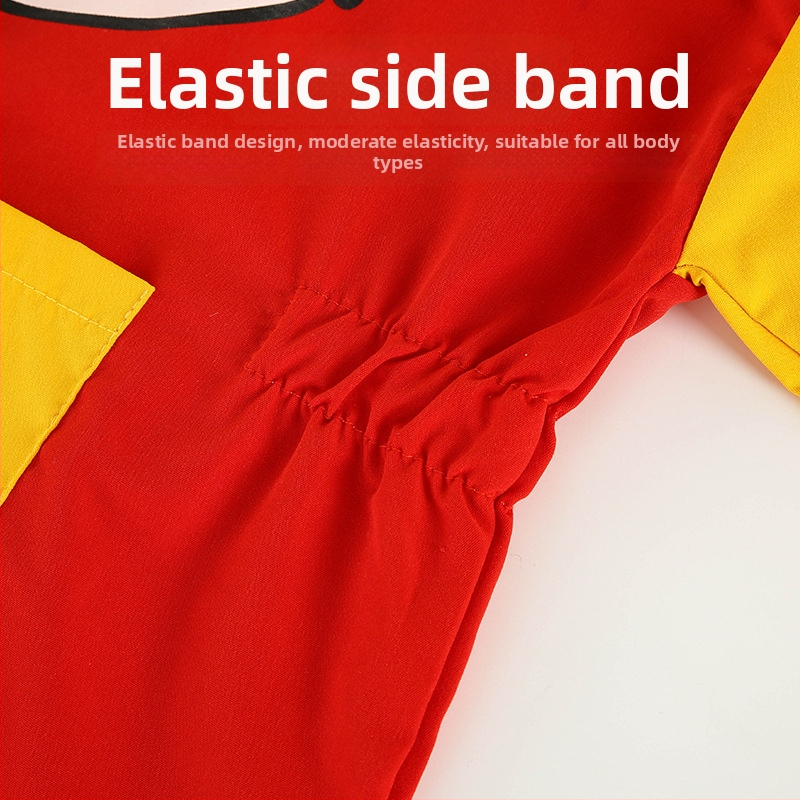 Bērnu ūdensnecaurlaidīgs viengabala kombinezon s garām piedurknēm, animācijas raksts, 100% poliesters, zīmols Anbei Child, drošības klase A