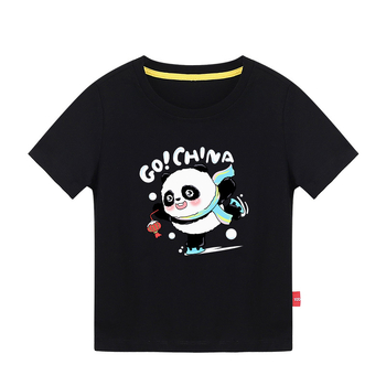 Vaikų trumpomis rankovėmis marškinėliai, 100% medvilnė, apvali kaklo iškirptė, 3–8 metų amžiui, vasaros drabužiai