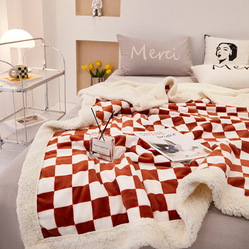 Avinėlių vilnos ir pieno velūro pledas, 800–1000 g, rudens–žiemos, šiuolaikinis minimalistinis stilius