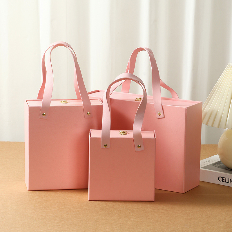 Dovanų dėžutė kūdikiams iš popieriaus, Naujojo Kinų stiliaus, rankų darbo su spausdintu logotipu