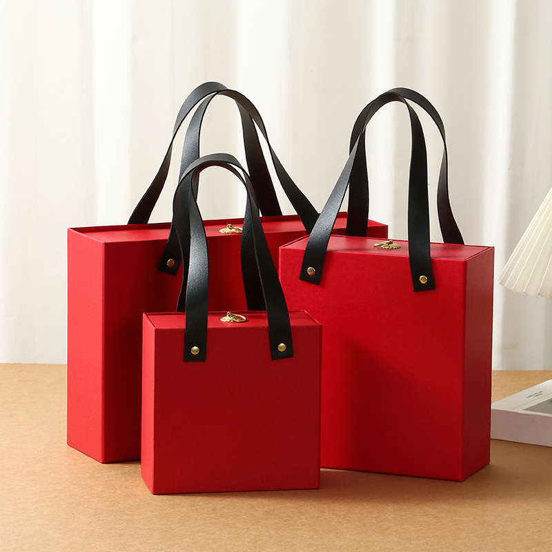 Dovanų dėžutė kūdikiams iš popieriaus, Naujojo Kinų stiliaus, rankų darbo su spausdintu logotipu