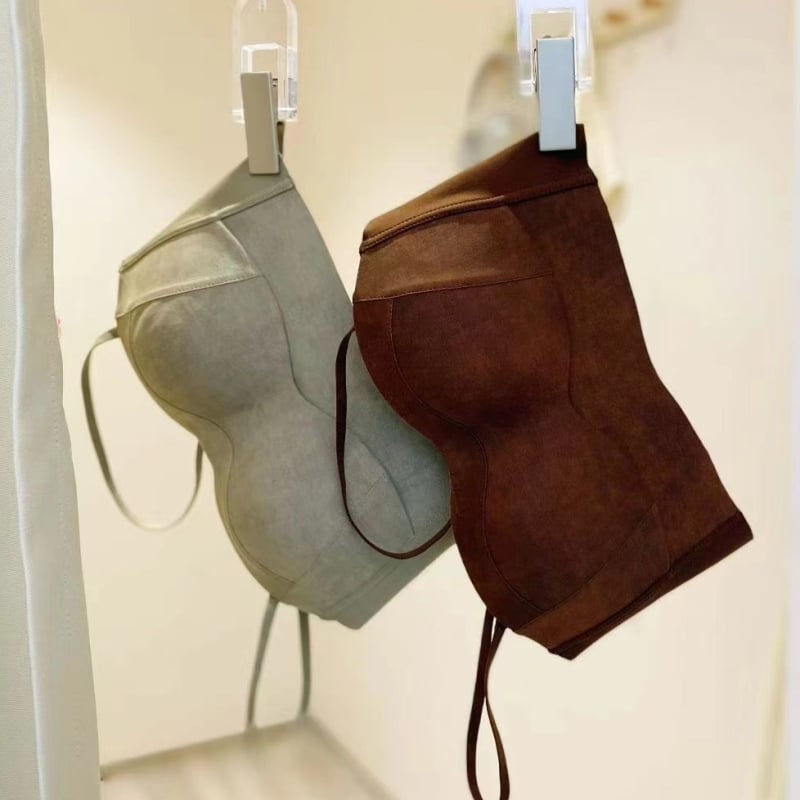 Bezšivni bandeau grudnjak s 3D košaricama, glavna tkanina nylon 70-80%, podstava pamuk 50-70%, odvojive dvostruke naramenice