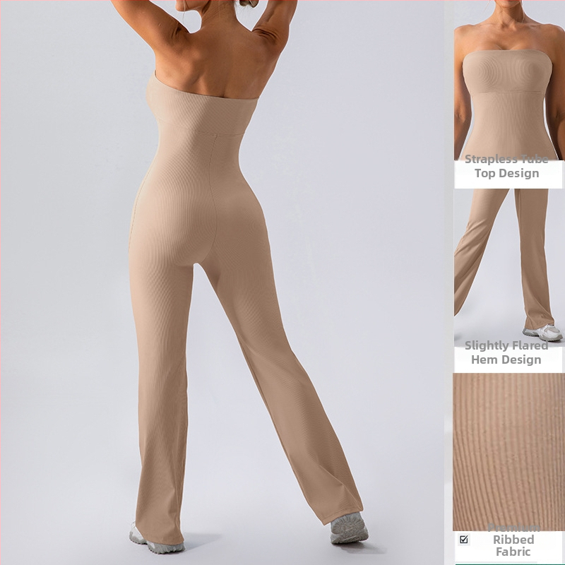 INWIKI sieviešu viengabala sporta kombinezonu jogai un dejām, 75% neilons / 25% spandex, krūšu spilventiņš iekļauts, mitrumu uzsūcošs materiāls, neilons, rudens 2023