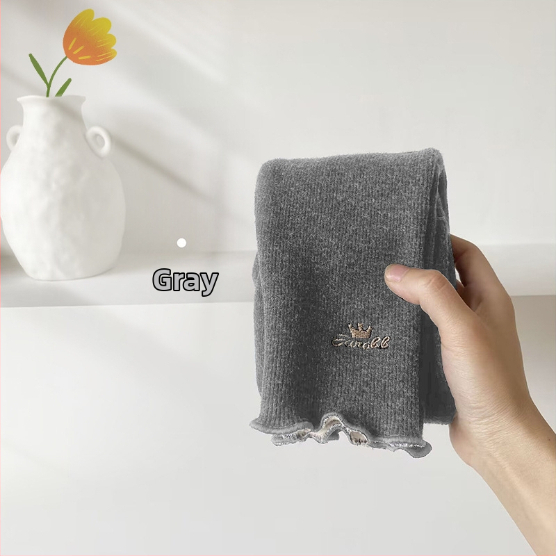 Dievčenské nohavice z cordury s fleecovou podšívkou, vysoký pás, 80% bavlna, vhodné na jeseň a zimu