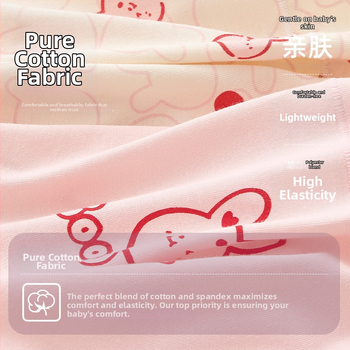 Dievčenské nohavičky s vysokým pásom, 95% bavlna, trieda A, pre deti 3-8 rokov