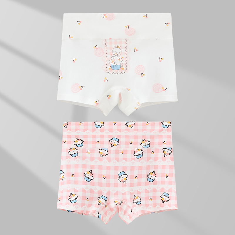 Dievčenské nohavičky s vysokým pásom, 95% bavlna, trieda A, pre deti 3-8 rokov