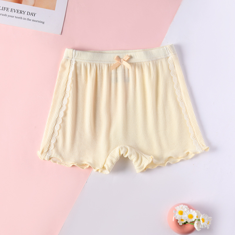 Dječje sigurnosne hlače za djevojčice – dvostruka funkcija, viskoza-elastinska smjesa, razina sigurnosti A, za djecu 3–8 godina, proljeće 2025