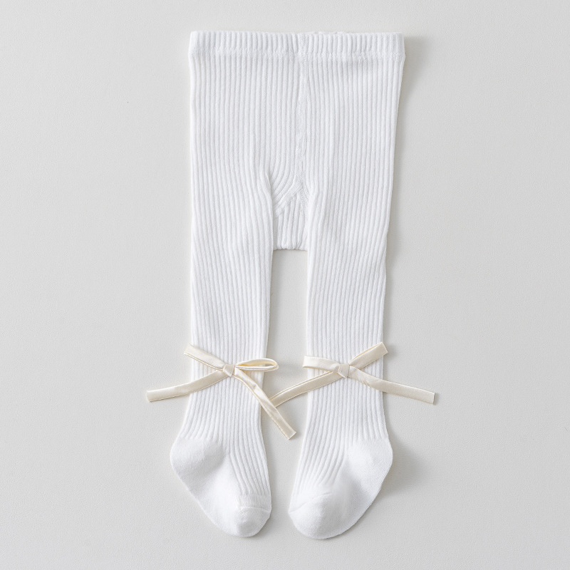 Dječje pantyhose od češanog pamuka, jednobojne, za djecu 3-8 godina, pogodne za proljeće, jesen i zimu