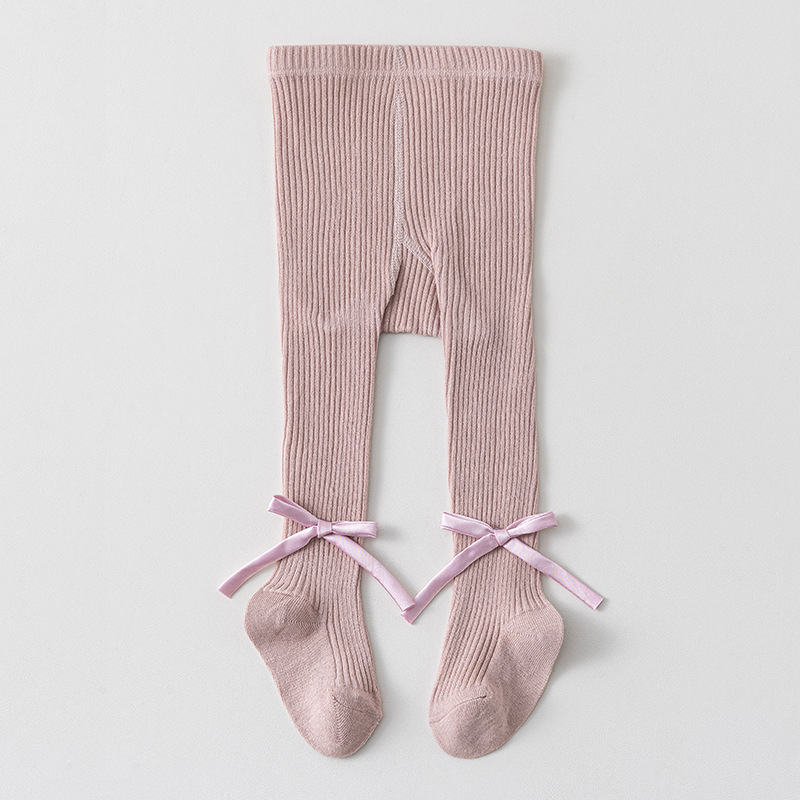 Dječje pantyhose od češanog pamuka, jednobojne, za djecu 3-8 godina, pogodne za proljeće, jesen i zimu