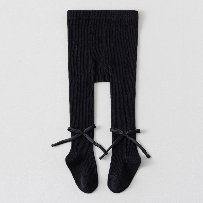 Dječje pantyhose od češanog pamuka, jednobojne, za djecu 3-8 godina, pogodne za proljeće, jesen i zimu