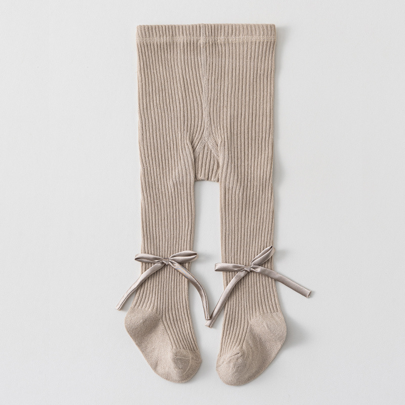 Dječje pantyhose od češanog pamuka, jednobojne, za djecu 3-8 godina, pogodne za proljeće, jesen i zimu