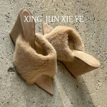 Sandales ar vienu siksnu, asas purns, mikrošķiedras augšdaļa, gumijas zole