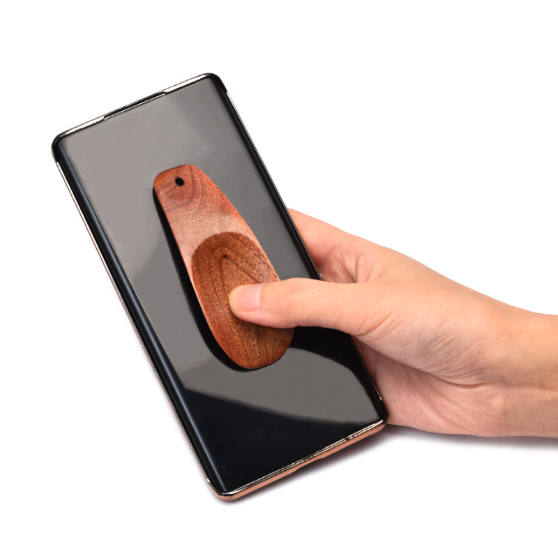 Medinė batų šaukštelis su virve – mini nešiojamas, modelis 137401279, medis, poliruota paviršius