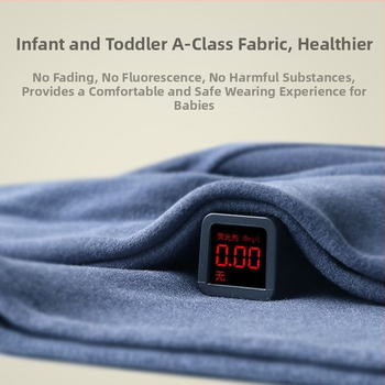 Dječji set termo donjeg rublja s automatskim zagrijavanjem – kationični poliester, extradebe 501–600 g/m², okrugli ovratnik, dugi rukavi, za uzrast 4–6 godina, unisex