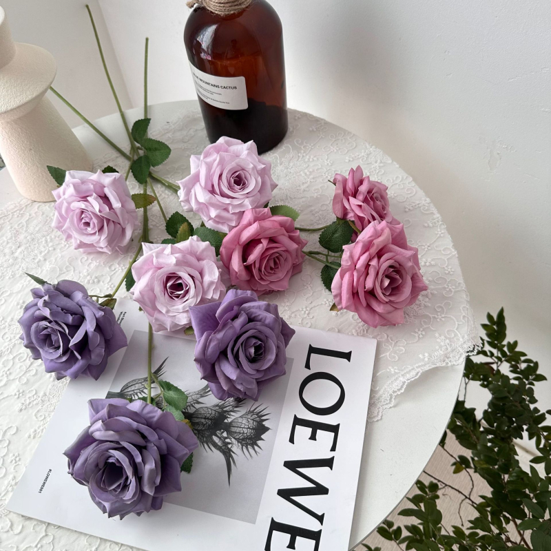 Gardenia Hodvábne kvety, 3-hlava diamantová ruža, svadobná sieň dekorácia a vodopád na stene — Craft 1326527568; Variety 1326527568; Podpora štítkov 7x5/7x6/7x2/6x3