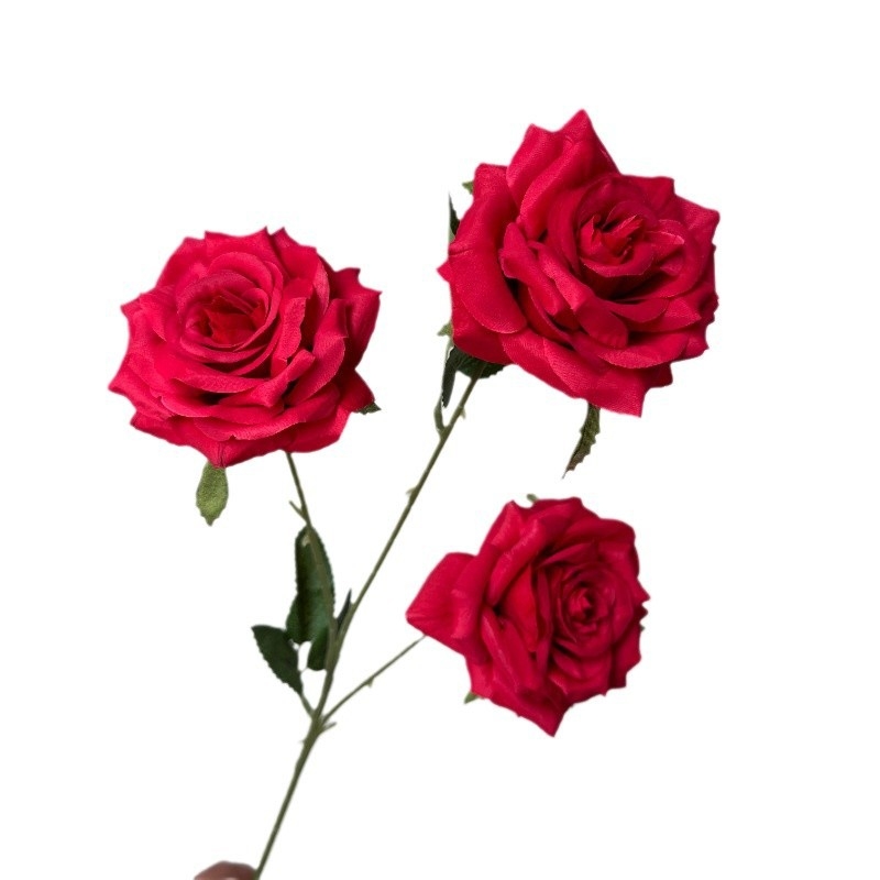 Gardenia Hodvábne kvety, 3-hlava diamantová ruža, svadobná sieň dekorácia a vodopád na stene — Craft 1326527568; Variety 1326527568; Podpora štítkov 7x5/7x6/7x2/6x3