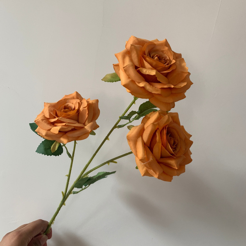 Gardenia Hodvábne kvety, 3-hlava diamantová ruža, svadobná sieň dekorácia a vodopád na stene — Craft 1326527568; Variety 1326527568; Podpora štítkov 7x5/7x6/7x2/6x3