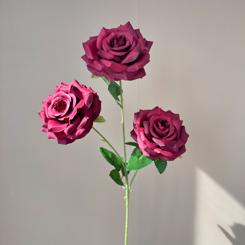 Gardenia Hodvábne kvety, 3-hlava diamantová ruža, svadobná sieň dekorácia a vodopád na stene — Craft 1326527568; Variety 1326527568; Podpora štítkov 7x5/7x6/7x2/6x3