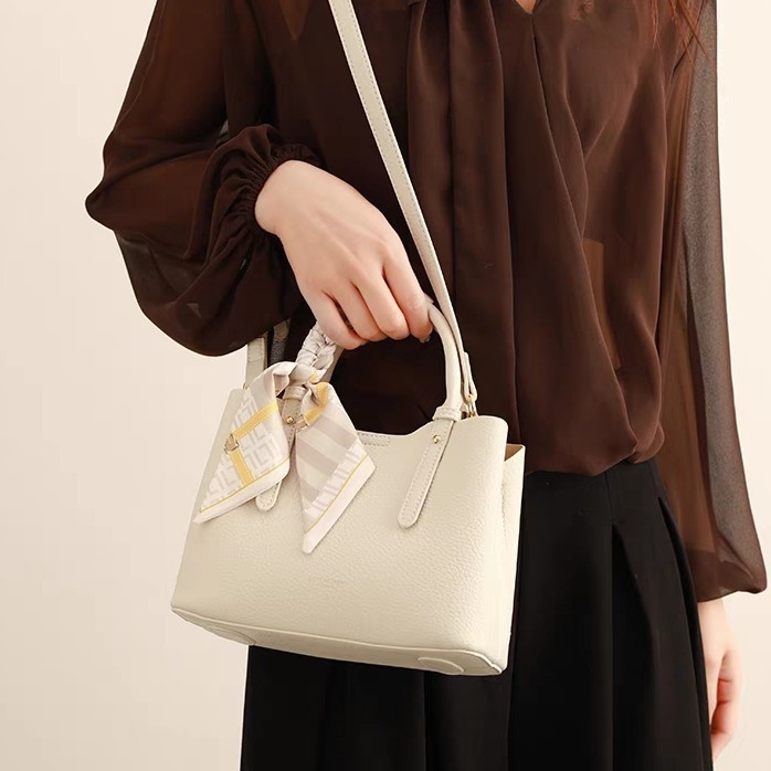 Geantă de umăr pentru femei, în stil urban minimalist – PU, formă orizontală pătrată, fermoar, căptușeală poliester, brand Qiaomeni luggage