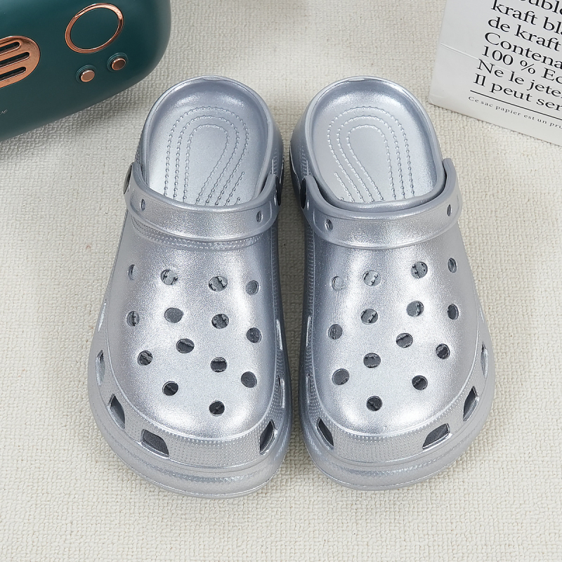 Neonice Crocs sandale za žene, EVA gornji dio i EVA đon, 5 cm debeli đon, vodootporne i protuklizne, injekcijsko oblikovanje