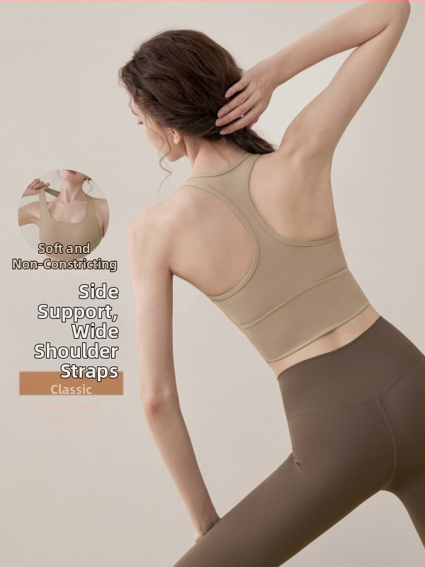 Moterų be rankovių fitneso komplektas — kvėpuojantis, greitai džiūstantis audinys, 78% nylonas, 22% spandeksas, skirtas bėgiojimui, dviračių sportui ir jogai, vasara 2025