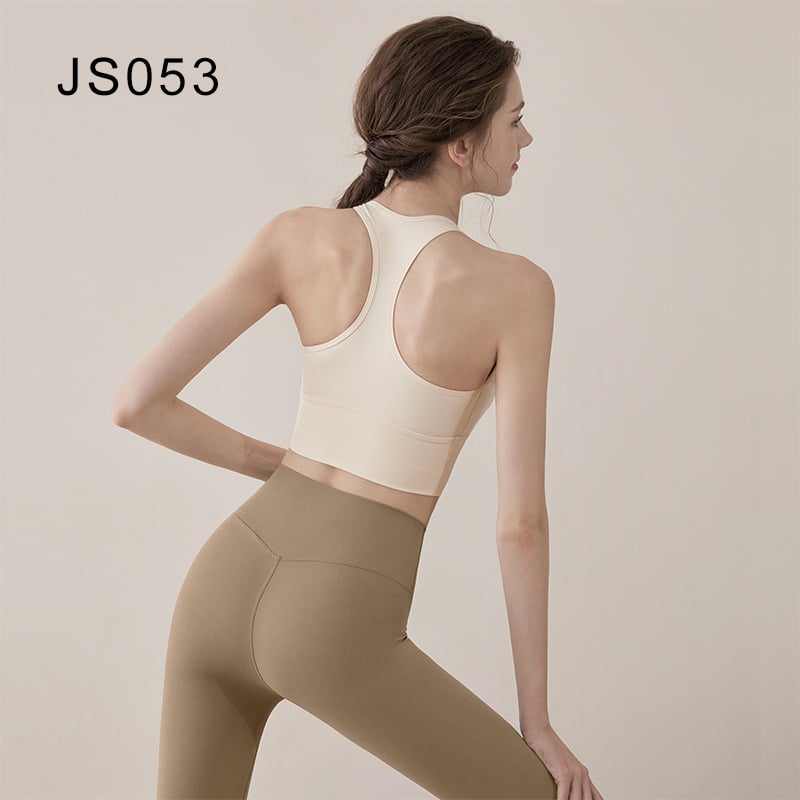 Dámsky bezrukávový fitness set — priedušný, rýchloschnúci materiál, 78% nylon, 22% elastan, na beh, jazdu na bicykli a jogu, leto 2025