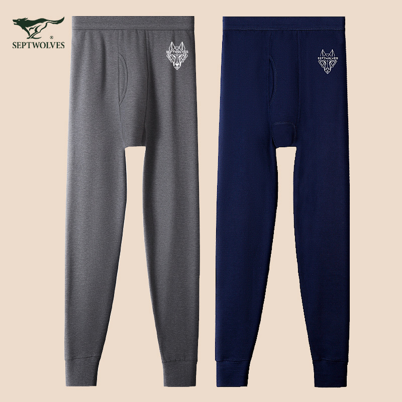 Vyrų terminės kelnaitės, 2 vnt komplektas — 100% medvilnė, pagrindinis sluoksnis, vidutinio svorio 161–180 g/m², raštai: vienspalviai, gyvūnų, geometriniai