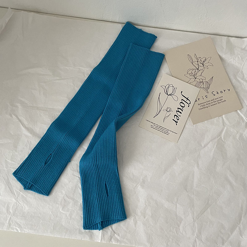 Sievietēm adīti roku siltinājumi, vilna, korejiešu stils, vienkrāsaini, pavasarim un rudenim