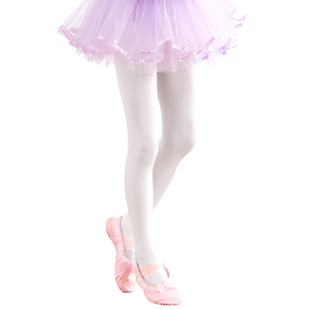 Dječje baletne tajice s neklizajućim gripom – prozračne, tanke, visoka elastičnost, spandeks-pamuk mješavina